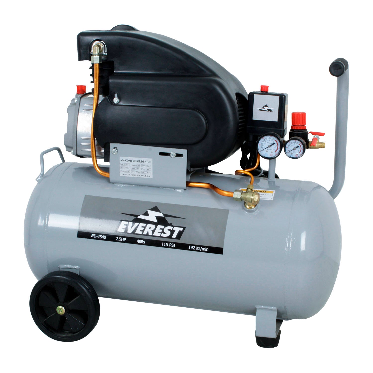 Compresor de Aire 40LT 2HP WD2540 EVEREST