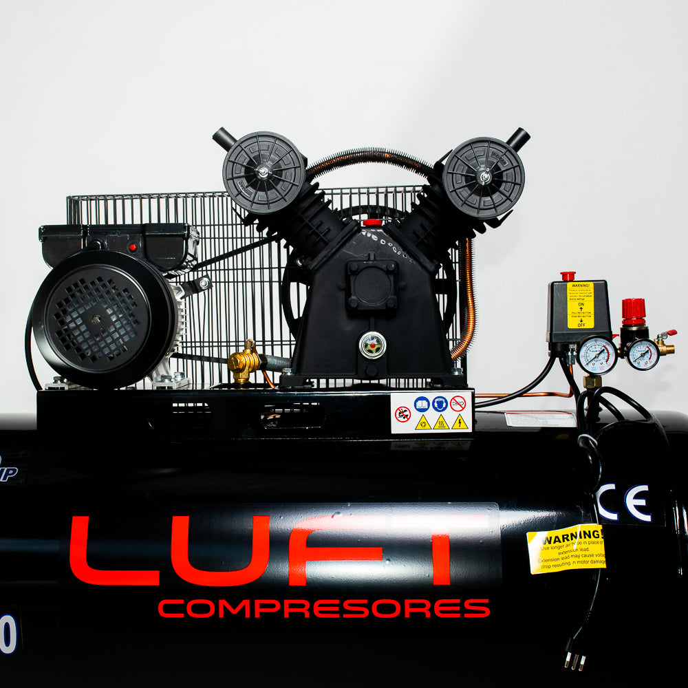 Compresor de Aire 200LT 3HP 8Bar LUFT